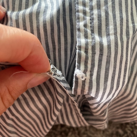 J Crew Ruffle-sleeve cotton voile dress AX318 - Picture 6 of 7